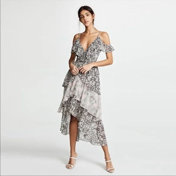 Misa L.A Idalia bohemian floral dress. - Picture 1 of 6